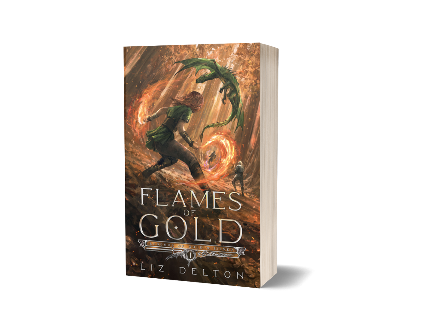 Flames of Gold Signed Paperback